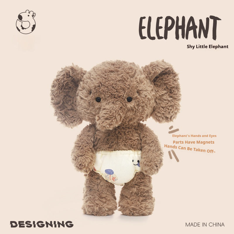 Elephant Plush Toy Cute Elephant Doll | Magic Stories
