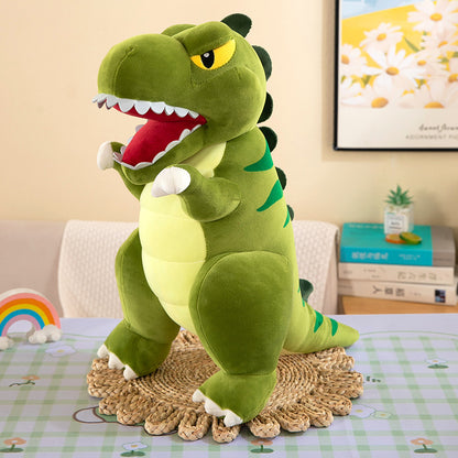 Tyrannosaurus Rex Plush Toy Cute Dinosaur Doll — back view