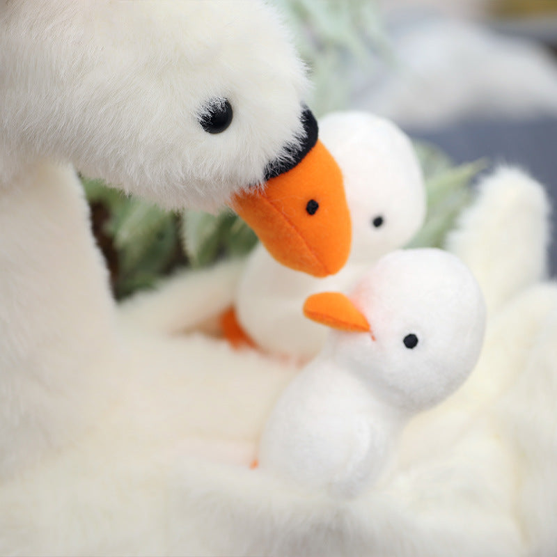 Fashion Mother And Son Goose Doll Plush Toys | Magic Stories
