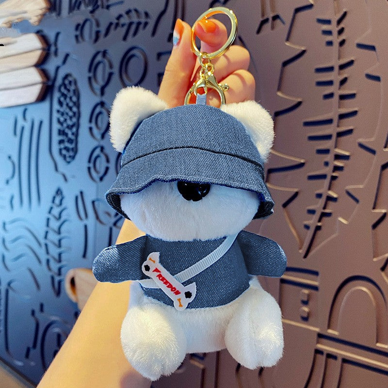Puppy Plush Doll Keychain Pendant Female | Magic Stories