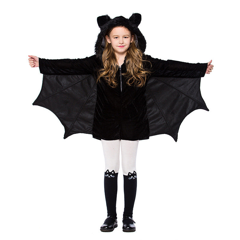 Halloween Children's Costume Black Bat | Magic Stories