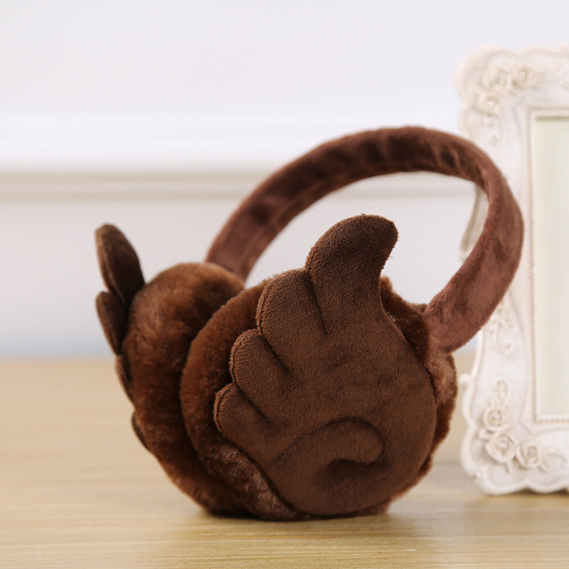 Girls Plush Earmuffs Keep Warm Plush Fashion | Magic Stories
