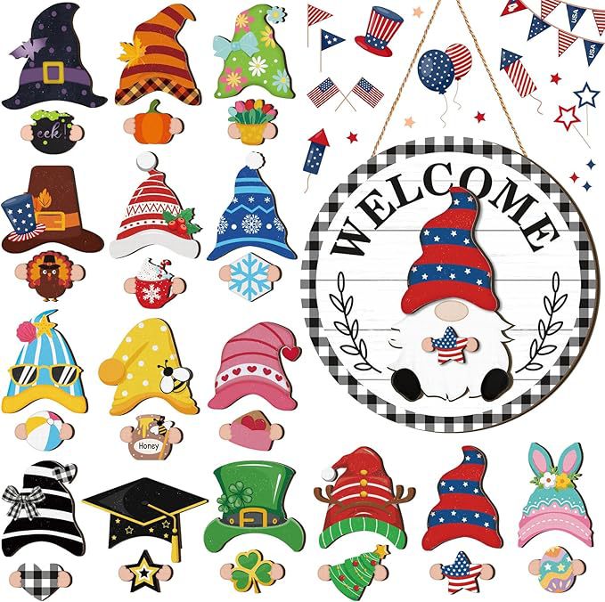 Wooden Festive Halloween IDY Wooden Decorations — back view