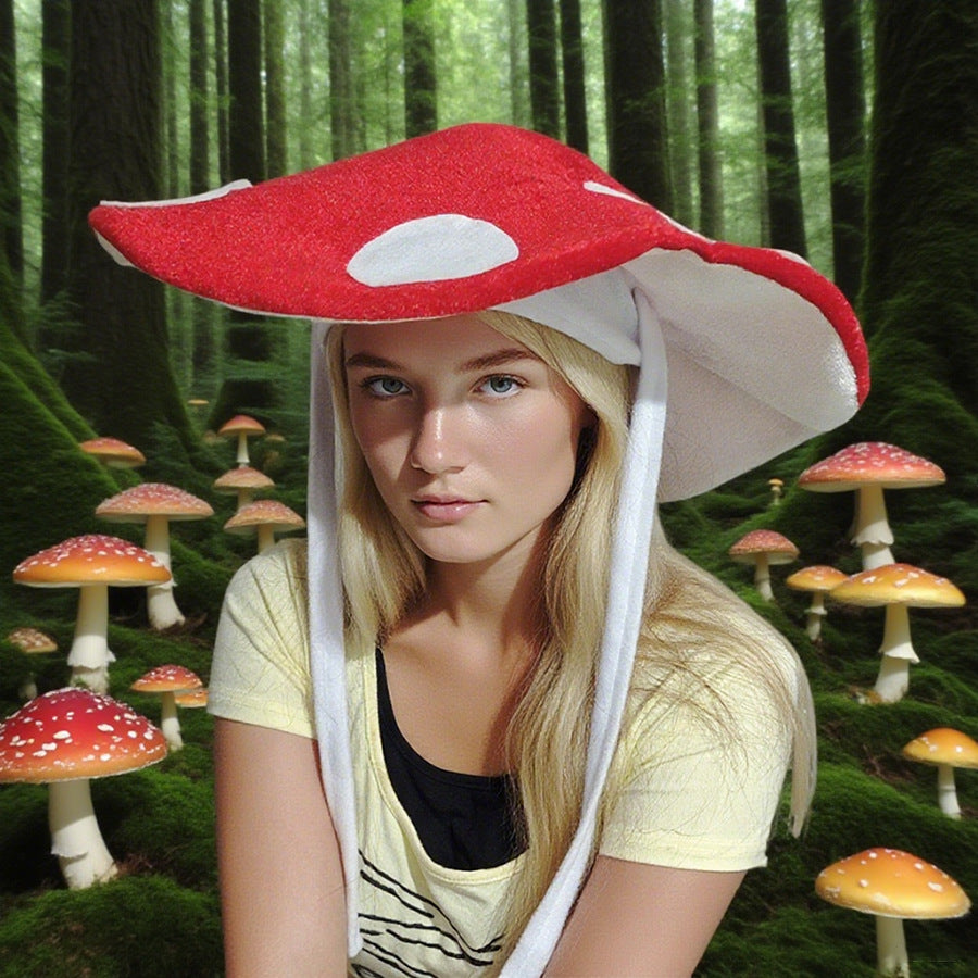 Ins-style Polka-dot Mushroom Cartoon Plush | Magic Stories