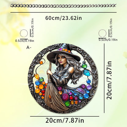 Halloween Witch Costume Hanging Decorations — detail