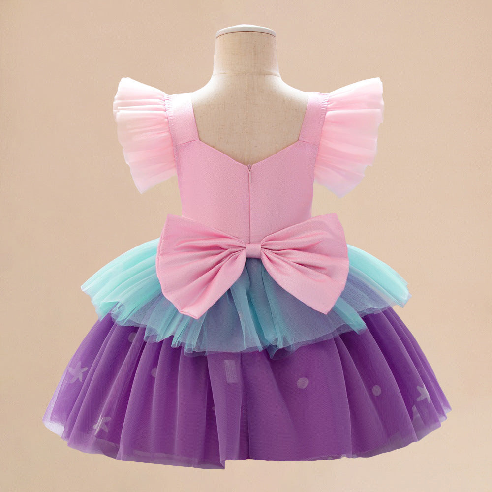 Mermaid Costume Girls' Double Layer Gauzy | Magic Stories