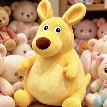 Kangaroo Yellow Children's Plush Toy Pendant | Magic Stories