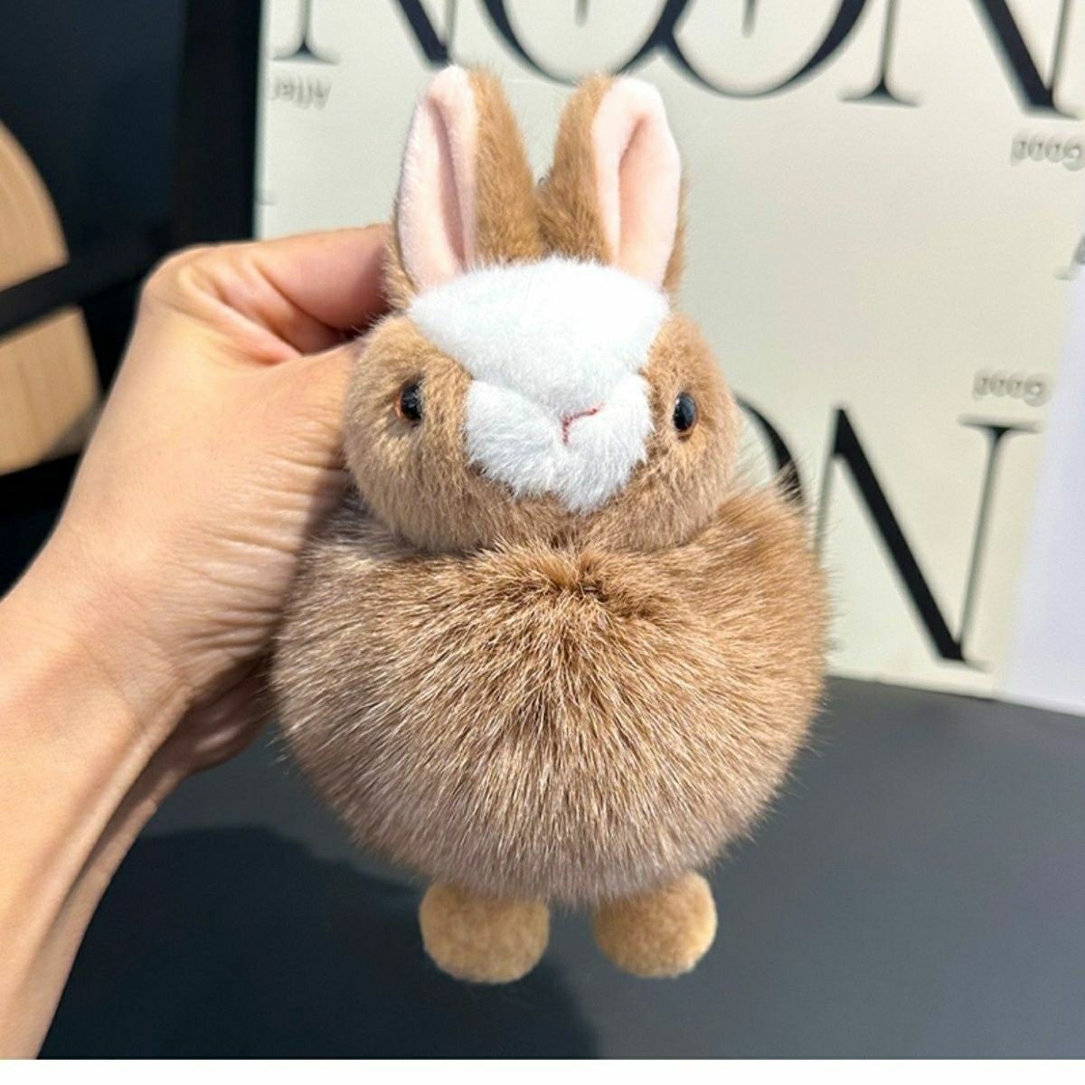 Plush Doll Backpack Pendant — scale reference