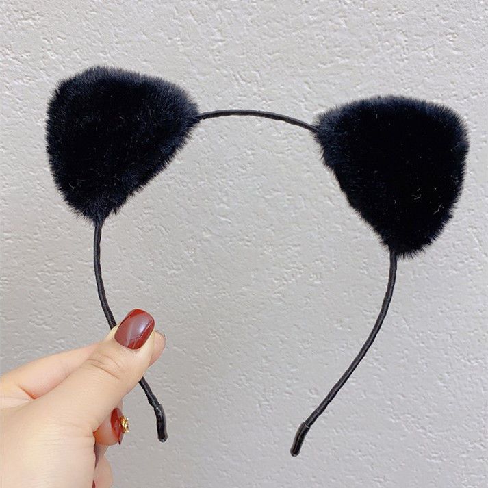 Plush Cat Ear Headband Hairpin For Hair | Magic Stories