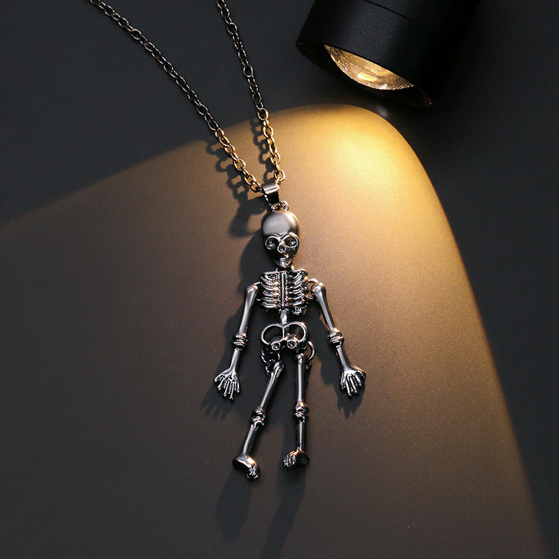 Ghost Festival Skull Decoration — back view