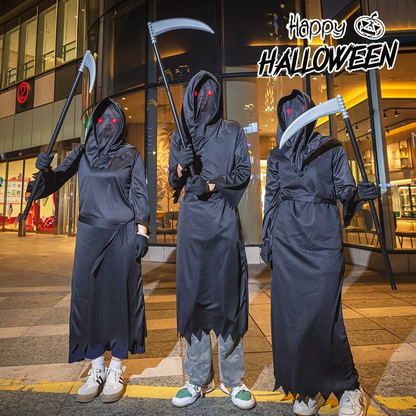Grim Reaper Costume, Halloween Grim Reaper Costume — side view
