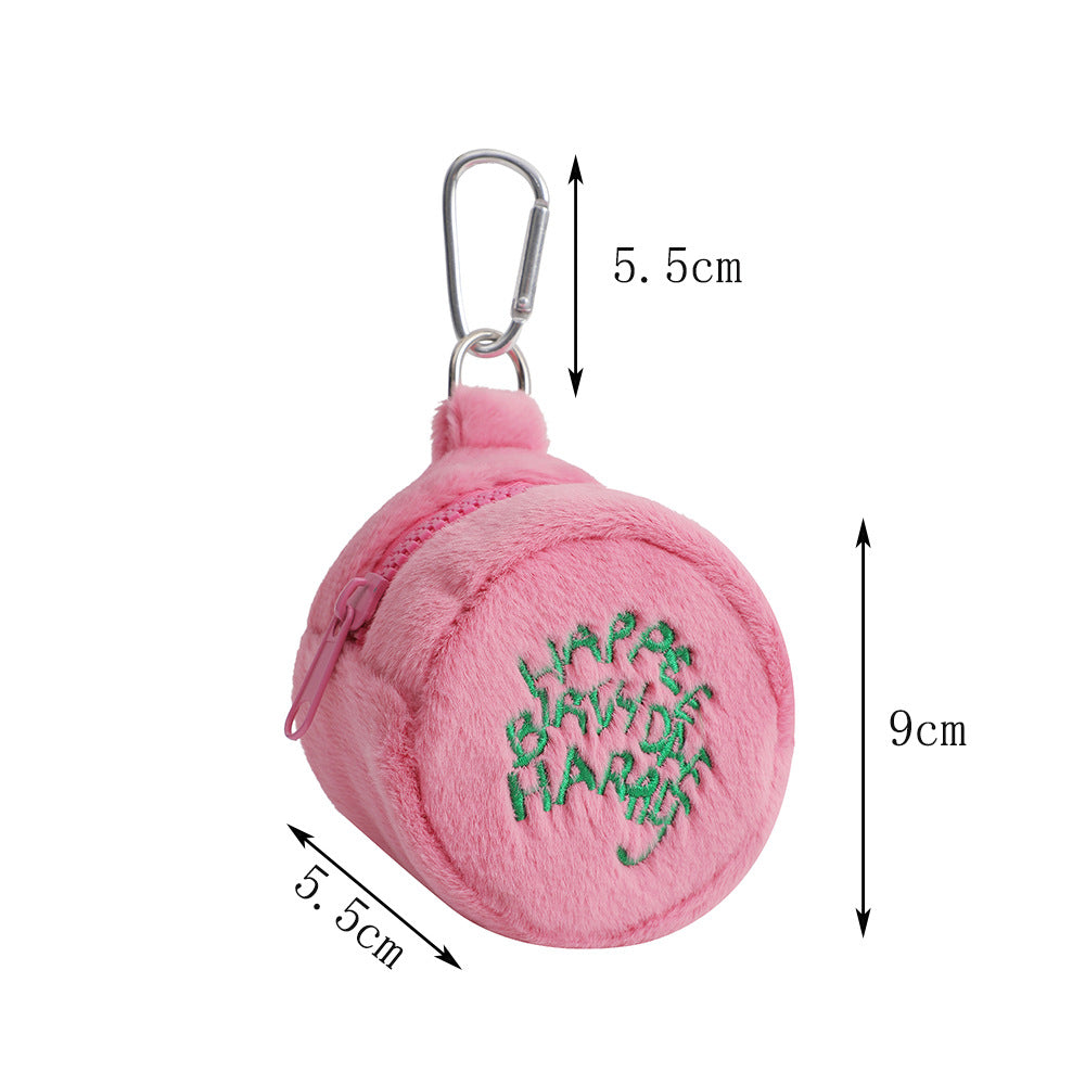 Simple Mini Plush Cosmetic Bag Women | Magic Stories