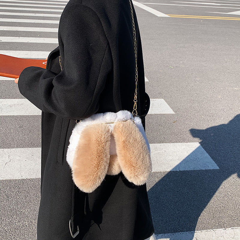 Cute Plush Ears Bunny Tail Fashion Macaron | Magic Stories