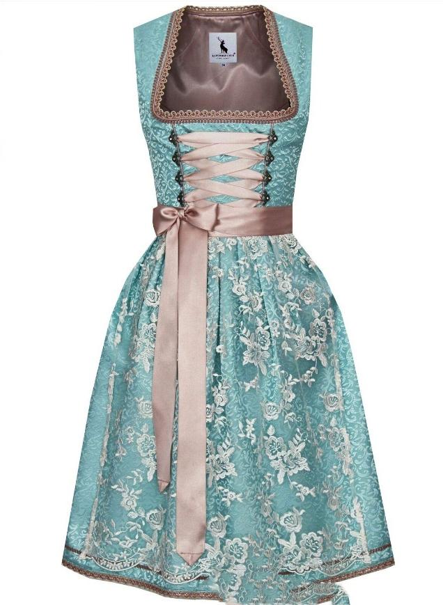 German Oktoberfest Costume Printed Lace Up | Magic Stories