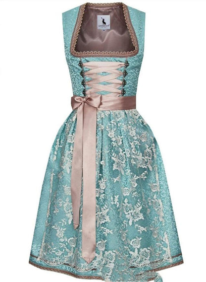 German Oktoberfest Costume Printed Lace Up | Magic Stories