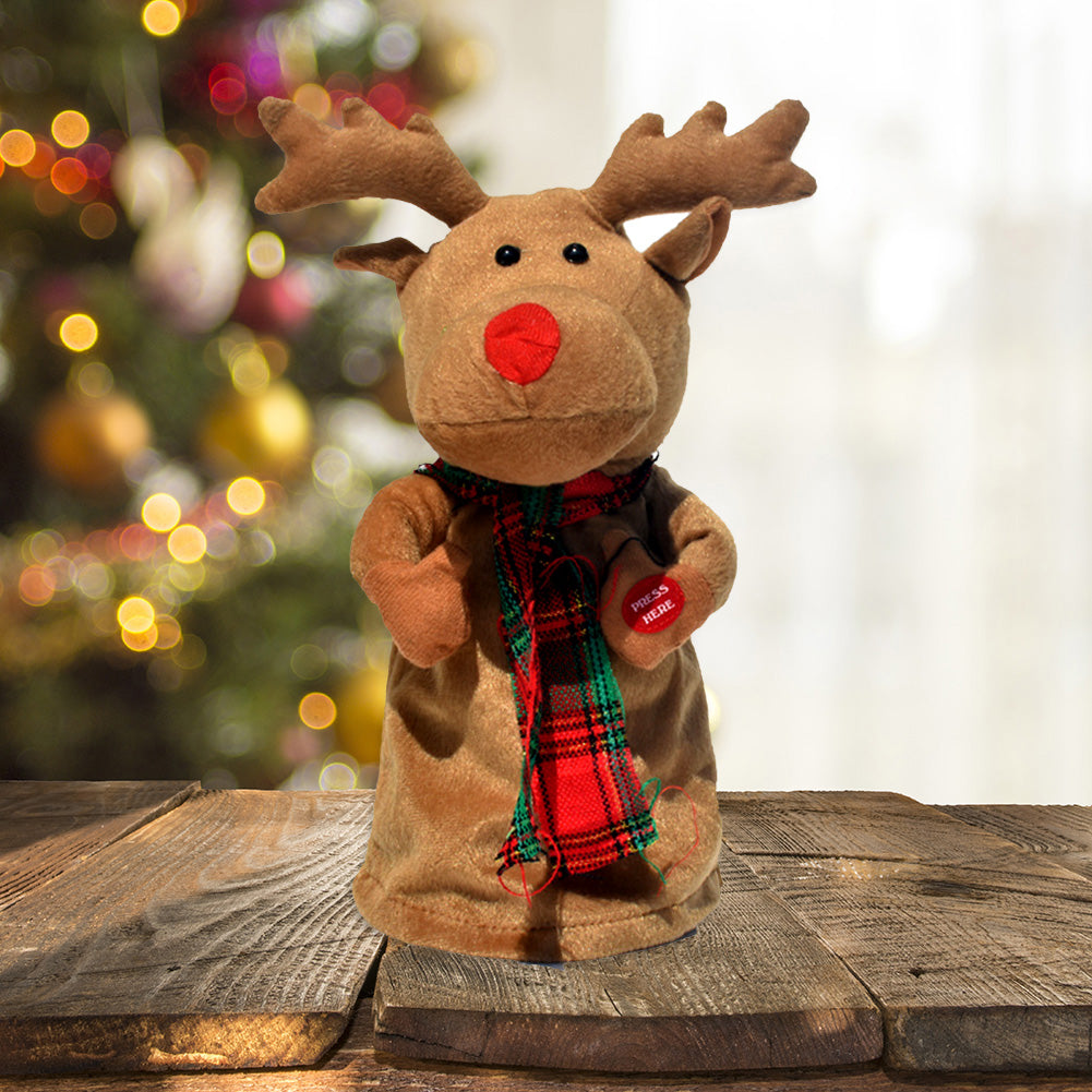 Electric Dancing Elk Plush Doll Reindeer | Magic Stories