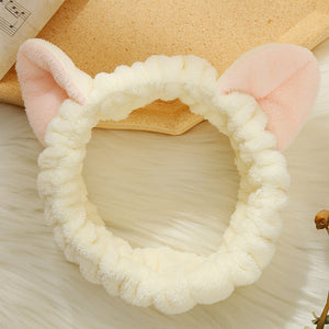 Cat Ears Net Red Headband Creative Wash Hair | Magic Stories