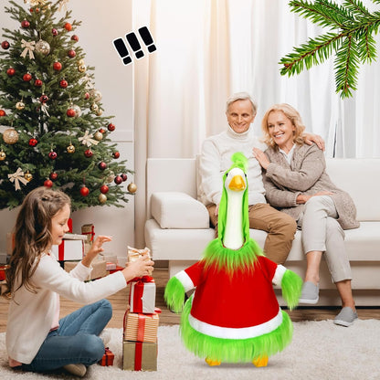 Green Monster Santa Claus Costume | Magic Stories