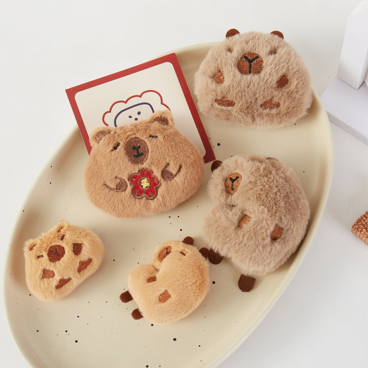 Cute Capybara Plush Brooch DIY | Magic Stories