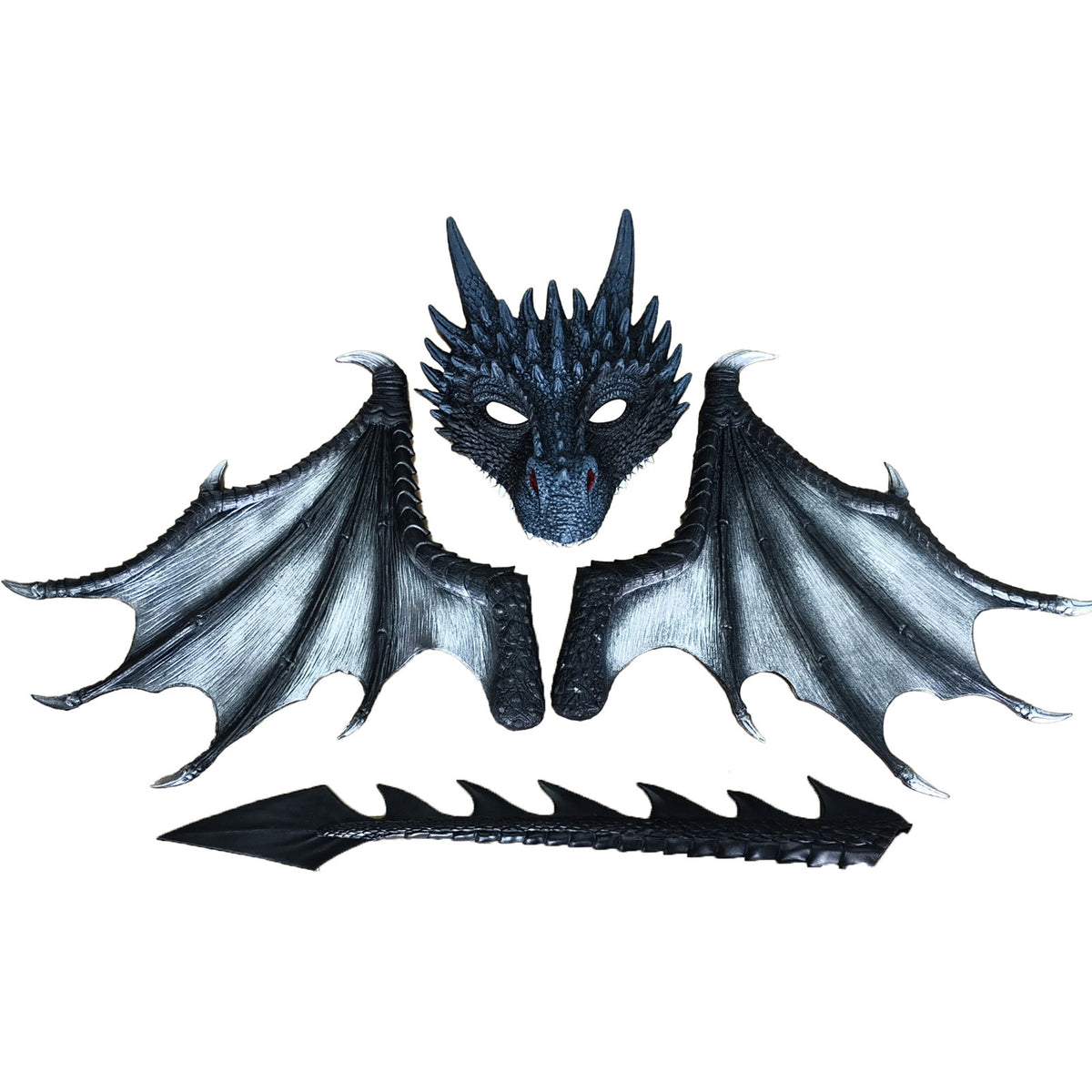 Halloween Mardigras Carnival Kid Child Costume Demon Cosplay Dragon Suit Cross Border — detail