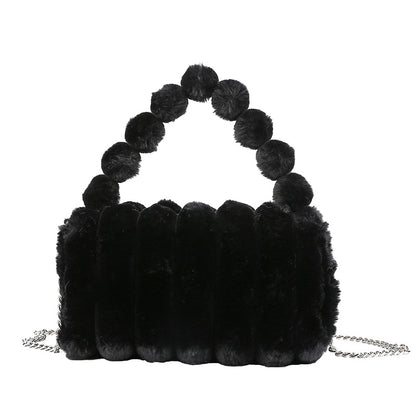 Stylish Pumpkin Plush Shoulder Bag | Magic Stories