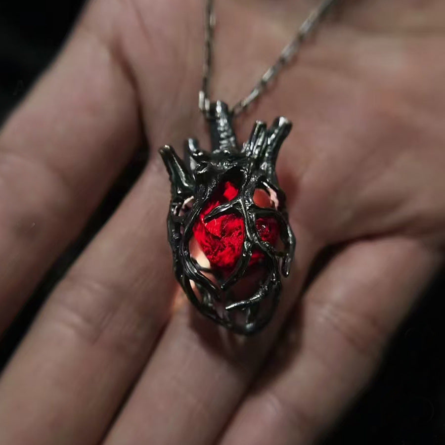 Halloween Witch Heart Choker Necklace | Magic Stories