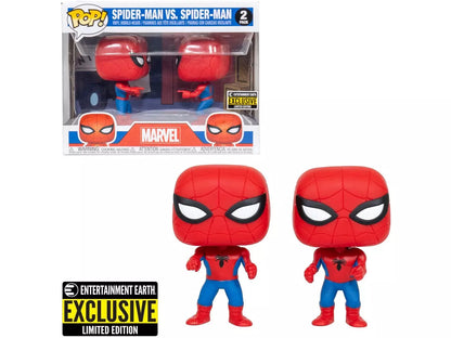 Spider-Man Funko Pop 3-Pack — Imposter 2-Pack, Monster Hunters Venom & Japanese TV Series Chase