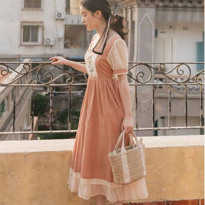 Retro Hanfu Embroidered Piece Lightweight | Magic Stories
