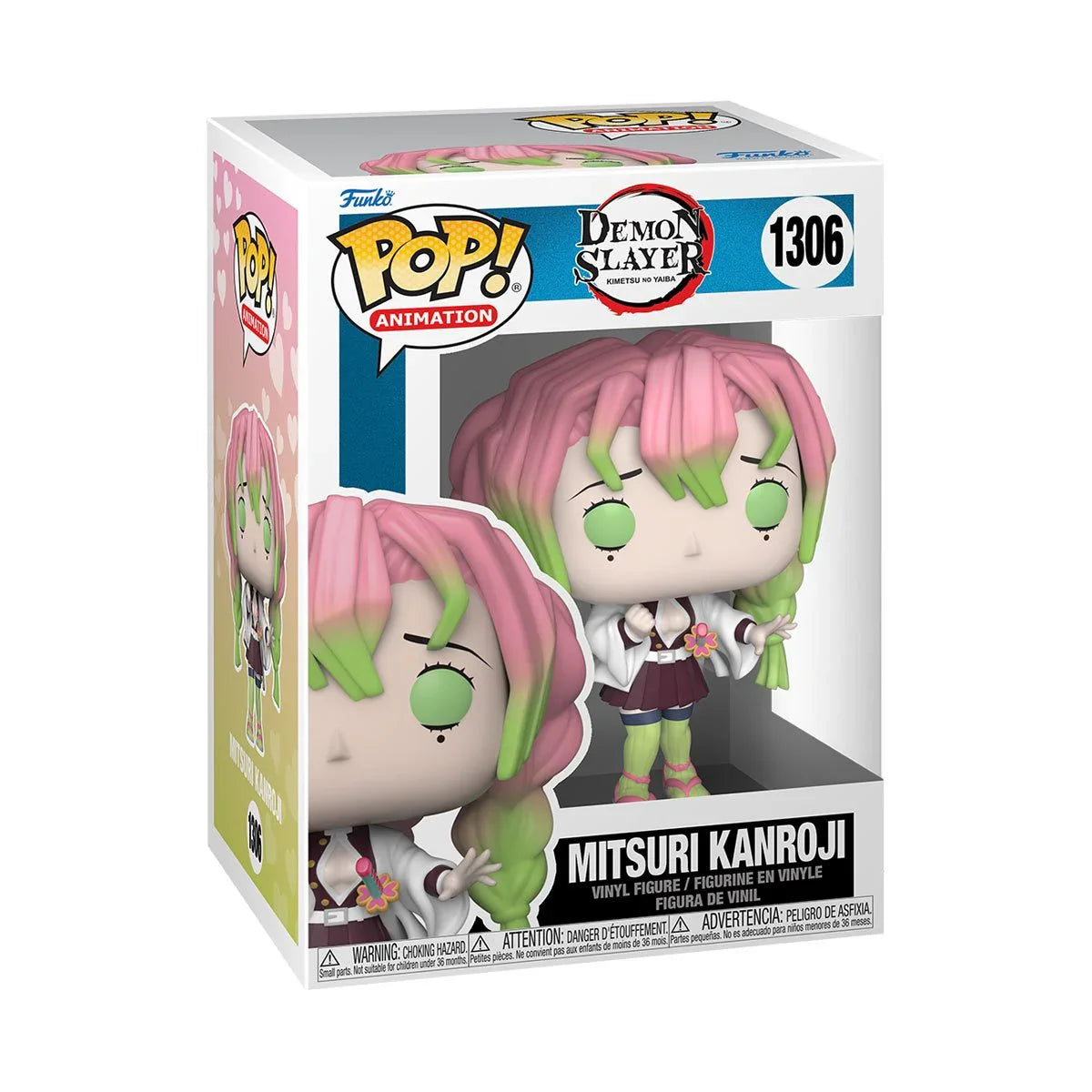 Demon Slayer: Kimetsu no Yaiba Mitsuri Kanroji Pop! Vinyl Figure — side view