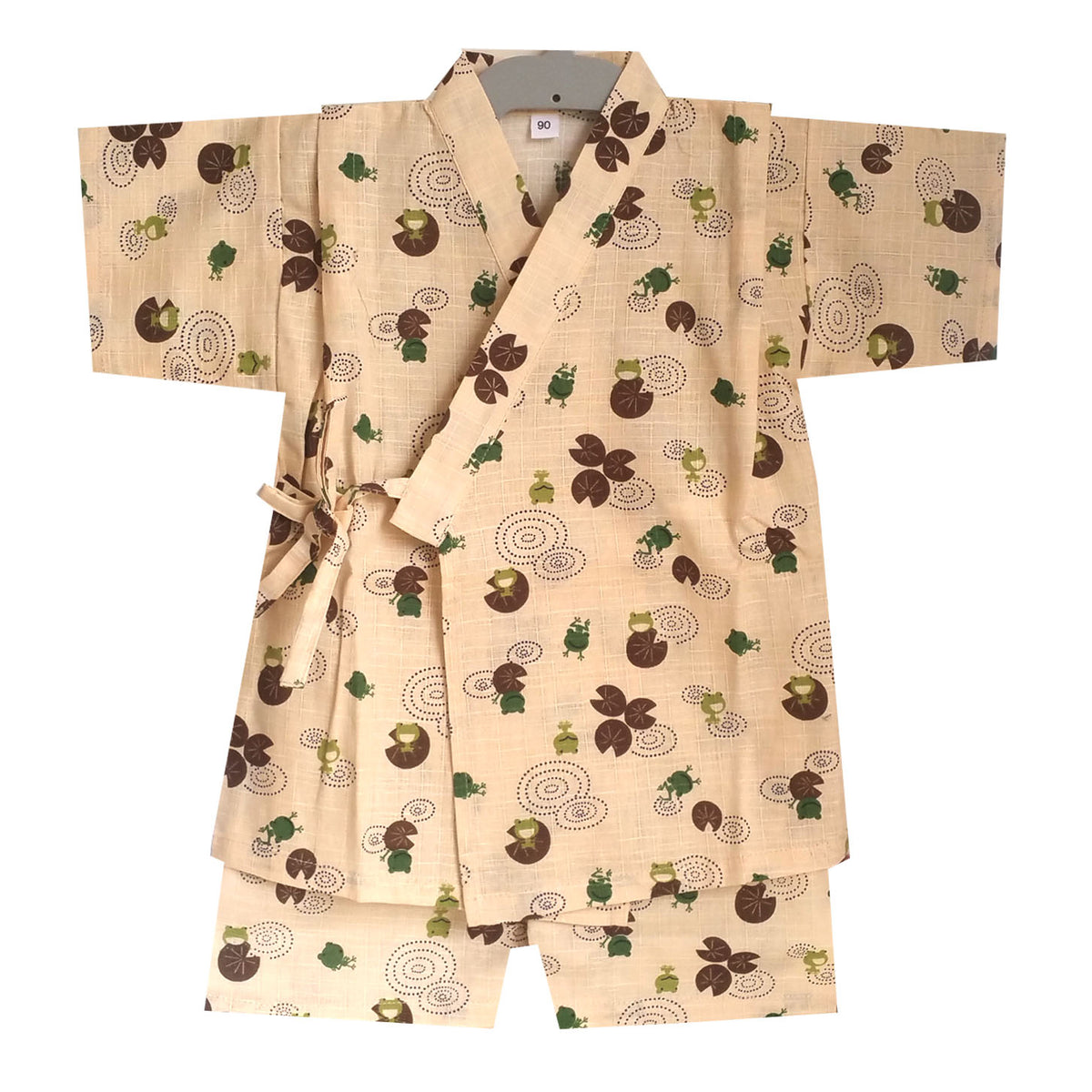 Pure Cotton Children's Flat Yukata — side view
