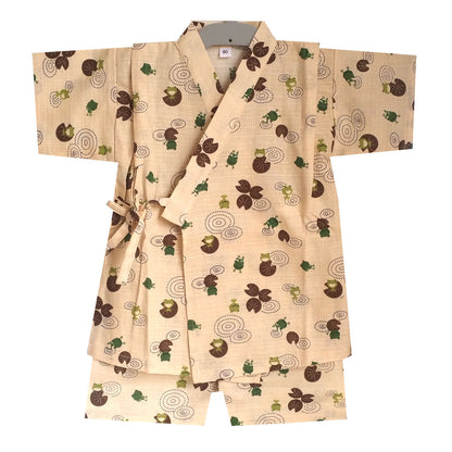 Pure Cotton Children's Flat Yukata — side view