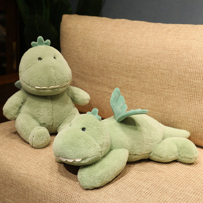 Cute Dinosaur Doll Angel Green Dinosaur | Magic Stories