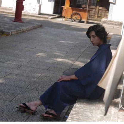 Japanese Yukata Classical Manga Exhibition — back view