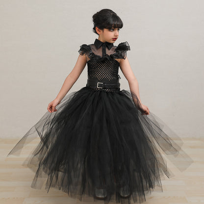 Girls' Mesh Dress Halloween Cosplay Costume — packaging