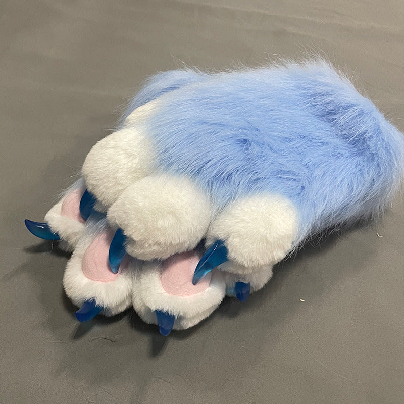 Colorful Beast Paw Gloves Cat's Paw Cute Plush — packaging
