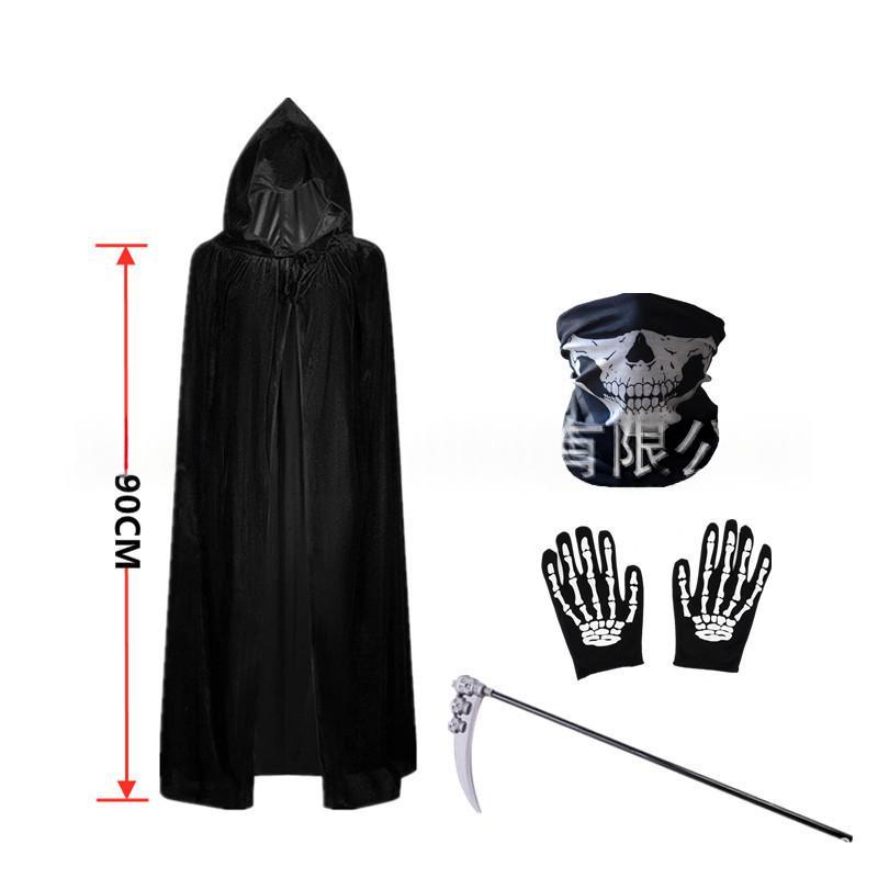 The Red-eyed Grim Reaper Wears A Halloween | Magic Stories