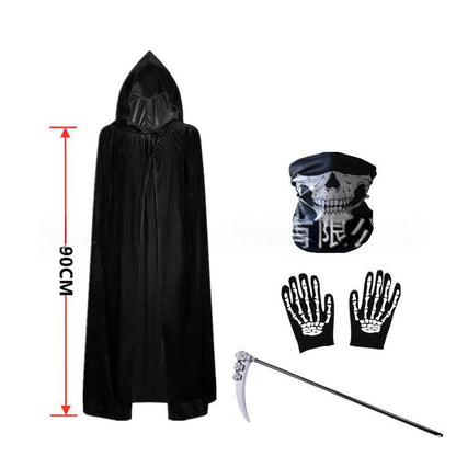 The Red-eyed Grim Reaper Wears A Halloween | Magic Stories