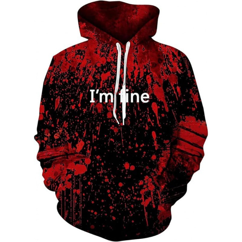 Men's Clown Hoodie Digital Printing | Magic Stories