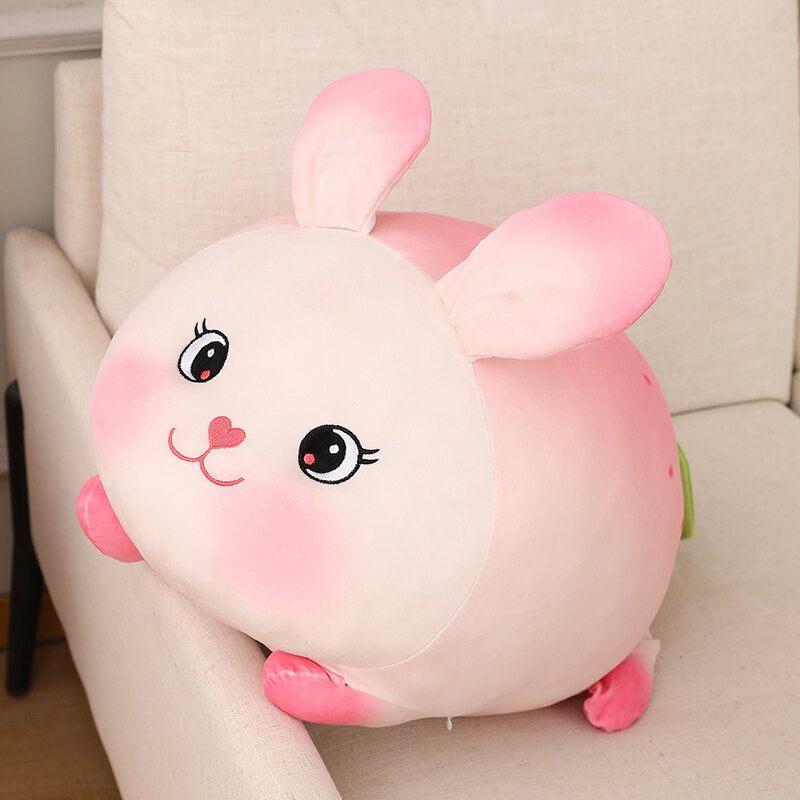 Household Lovely Strawberry Rabbit Plush Toy | Magic Stories