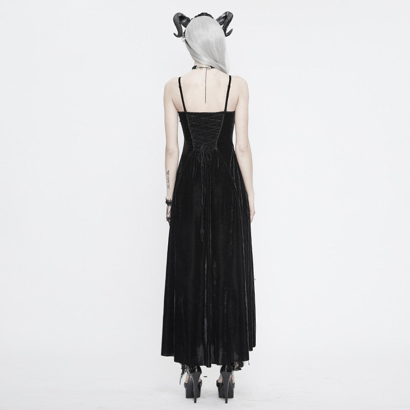 Vintage Gothic Fashion Women's Sling Dress | Magic Stories