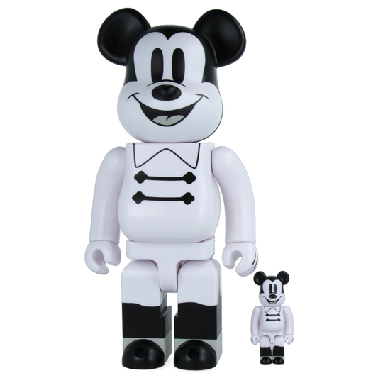 400% + 100% Bearbrick Nighttime Mickey