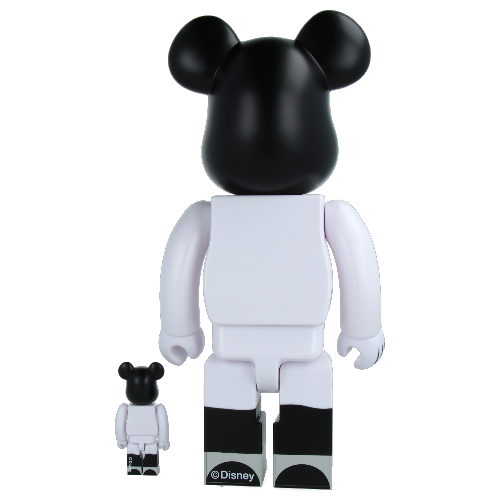 400% + 100% Bearbrick Nighttime Mickey