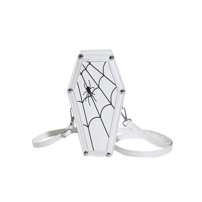 Halloween Coffin-shape Shoulder Bag - Magic Stories