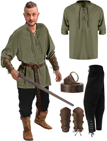 Halloween Men's Renaissance Costume - Magic Stories