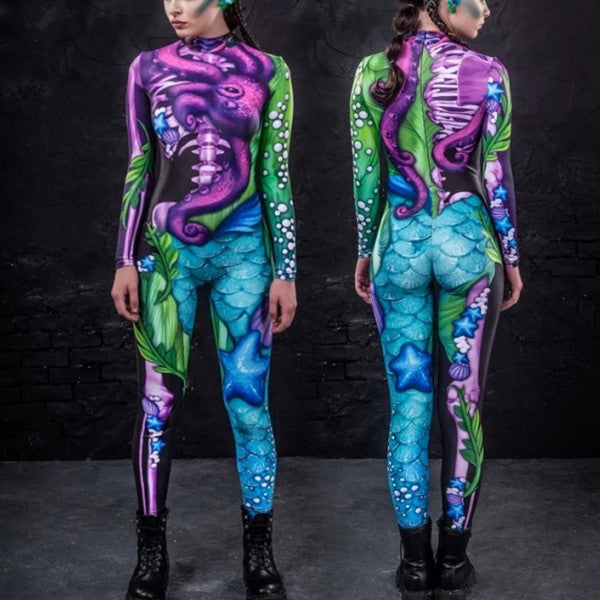 Women's Tights Clothing Jumpsuit Cosplay | Magic Stories