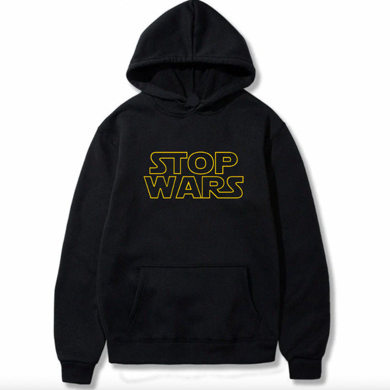 Stop Wars Parody Hoodie