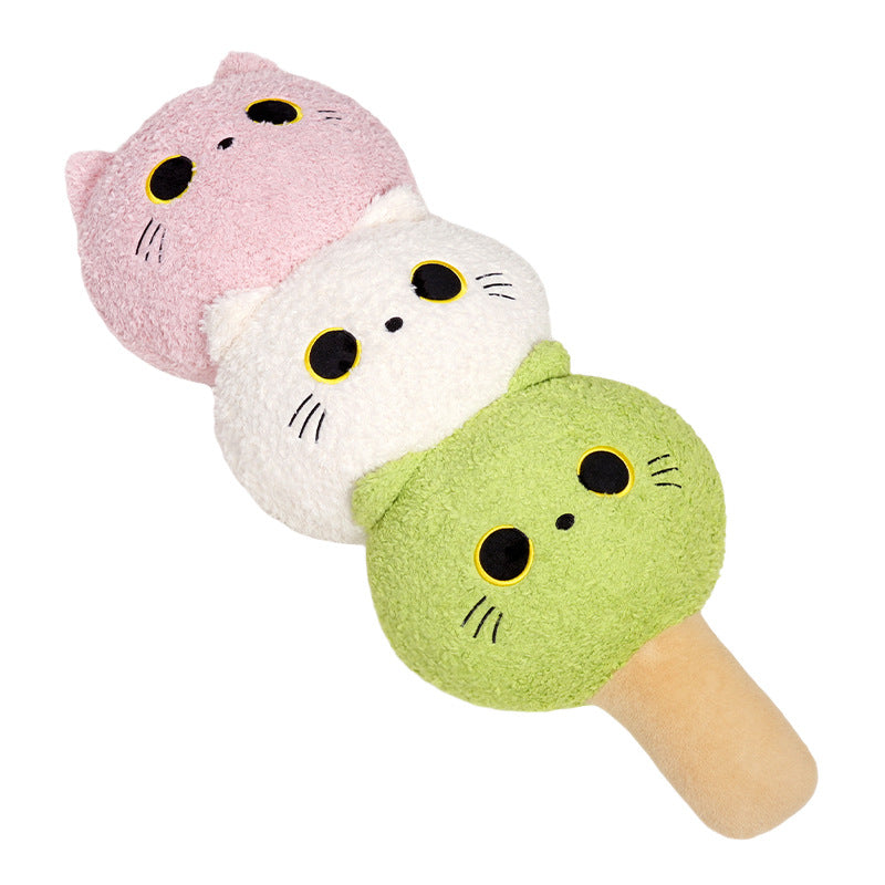 Three-color Dango Plush Candied Hawthorn Doll Cute Plush Toy — packaging