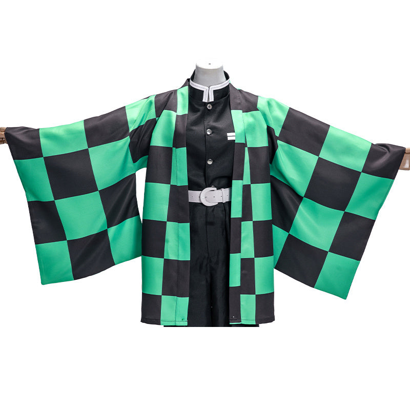 Shinobu Kocho Cosplay Costume - Demon Slayer Insect Hashira — back view