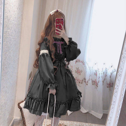 Lolita Skirt Soft Girl Lolita Dress — side view
