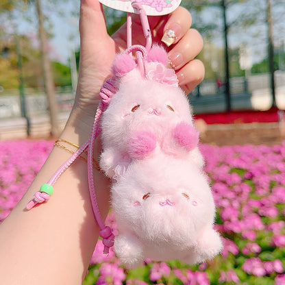 Cute Cherry Blossom Kitten Plush Storage | Magic Stories